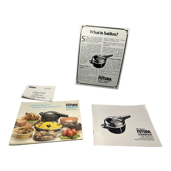 HAWKINS FUTURA THE NEW GENERATION PRESSURE COOKER 5¼ QT/5 L ANODIZED ALUNIMUM - Picture 11 of 14